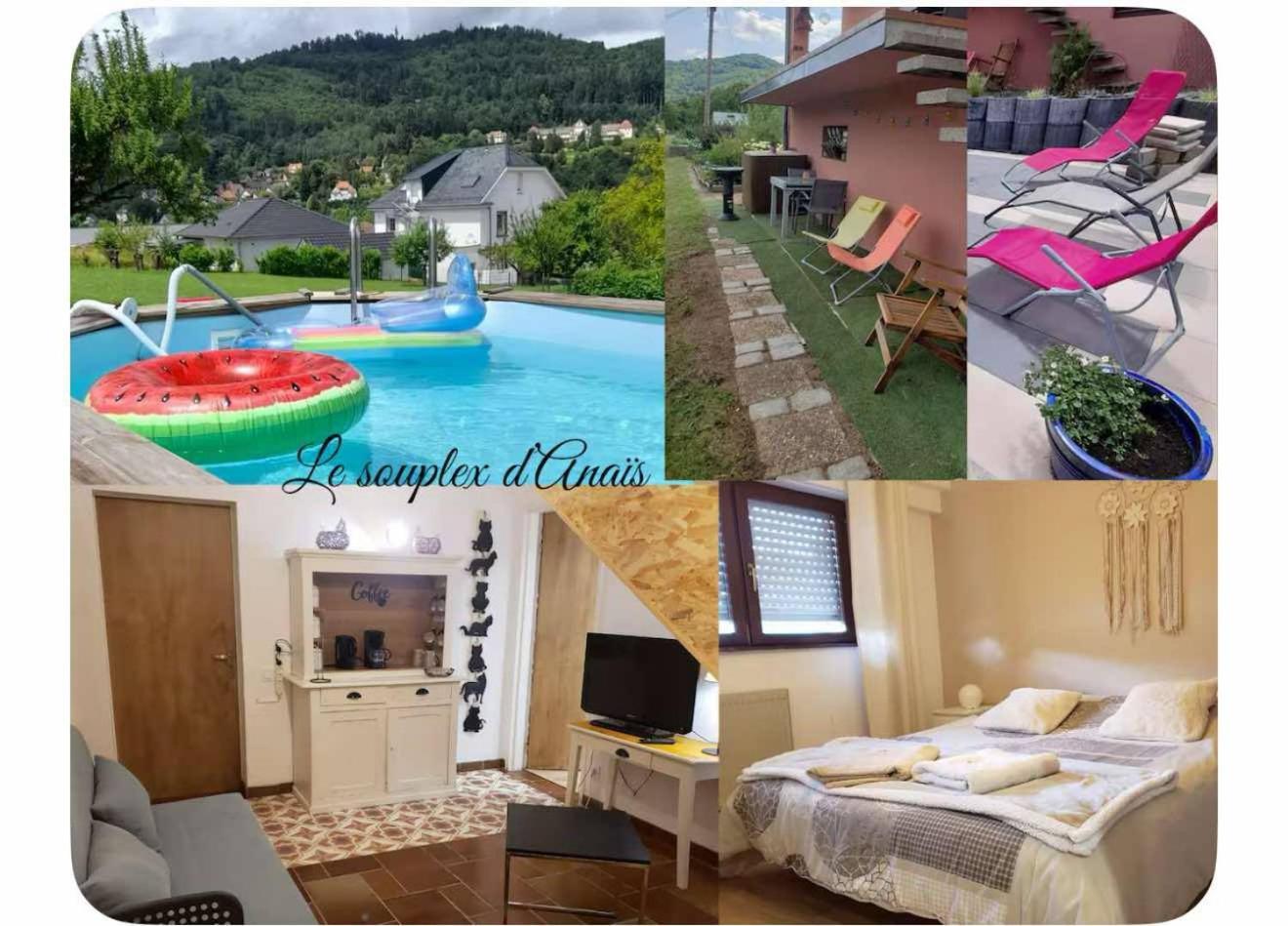 Le Souplex D'Anais Bed & Breakfast Schirmeck Eksteriør bilde